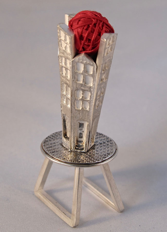 Schmuckfoto-Ring mit Haus